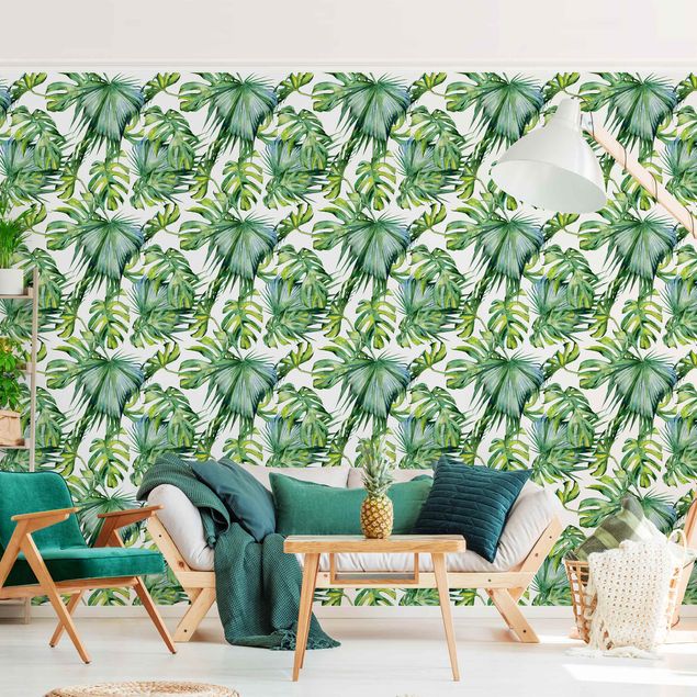 Wallpaper - Jungle Leaves