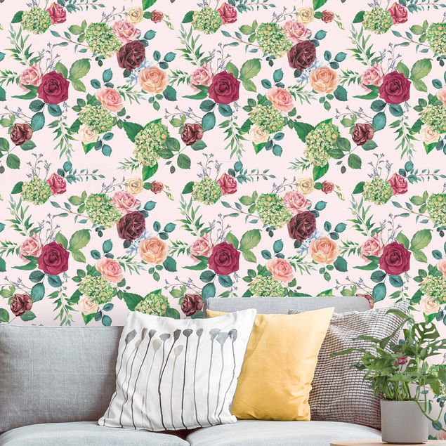 Wallpaper - Rose Garden
