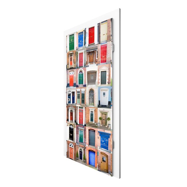 Door wallpaper - 100 Doors