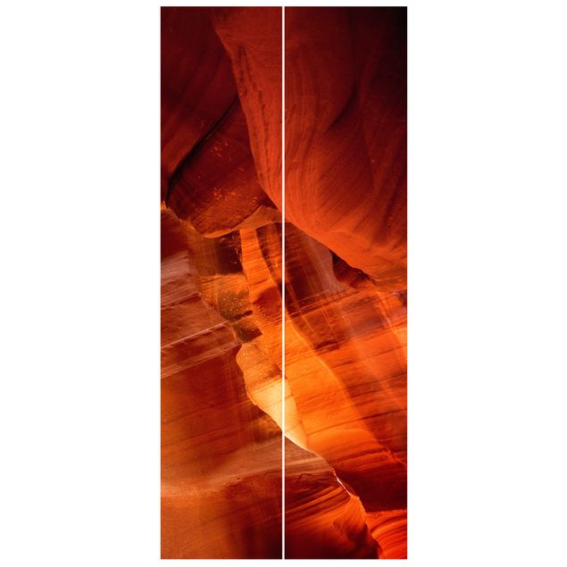 Door wallpaper - Light Beam In Antelope Canyon