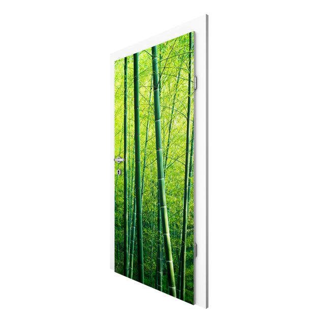 Door wallpaper - Bamboo Forest