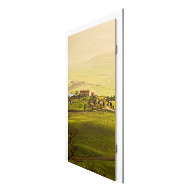 Door wallpaper - Chianti Tuscany