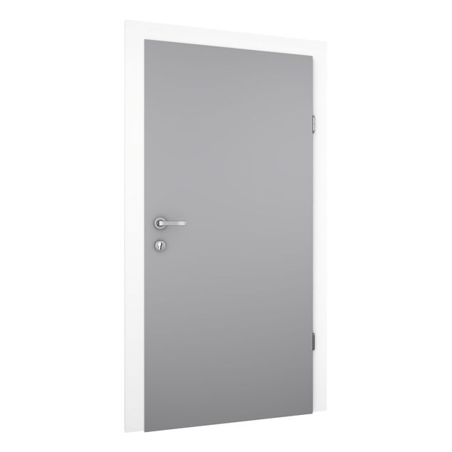 Door wallpaper - Colour Cool Grey