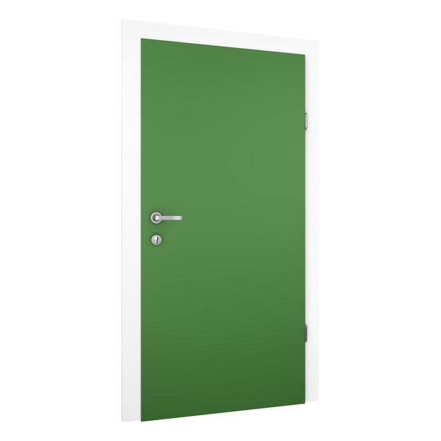 Door wallpaper - Colour Dark Green