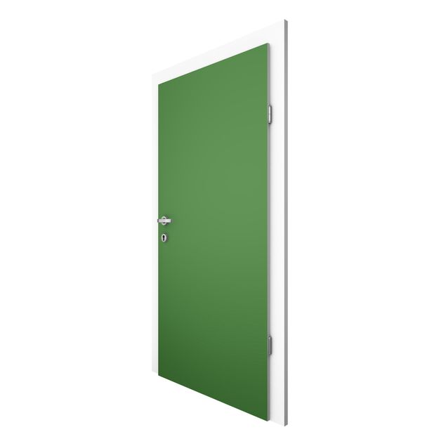 Door wallpaper - Colour Dark Green