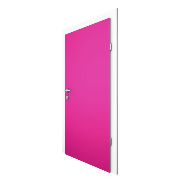 Door wallpaper - Colour Pink