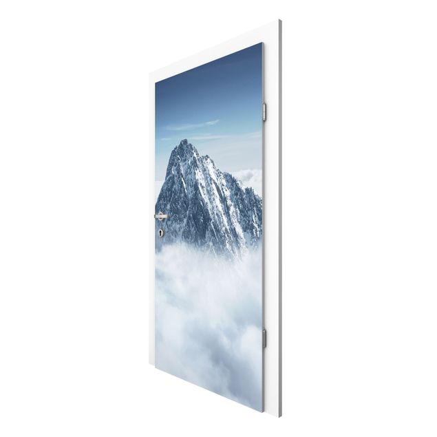 Door wallpaper - The Alps Above The Clouds