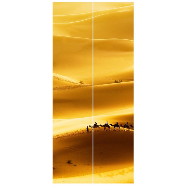 Door wallpaper - Golden Dunes