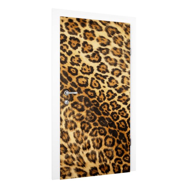 Door wallpaper - Jaguar Skin