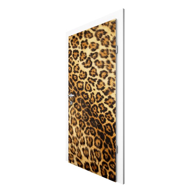Door wallpaper - Jaguar Skin