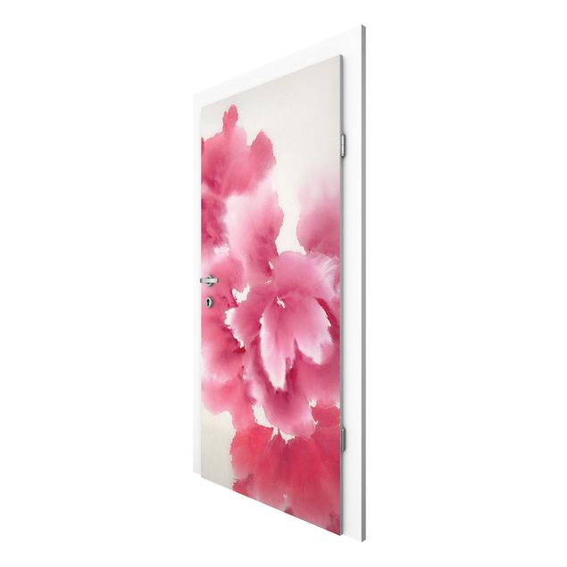 Door wallpaper - Artistic Flora I