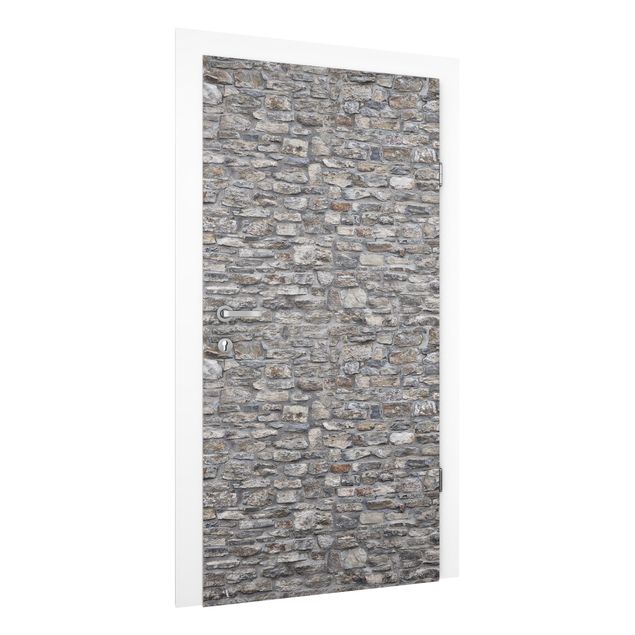 Door wallpaper - Natural Stone Wallpaper Old Stone Wall