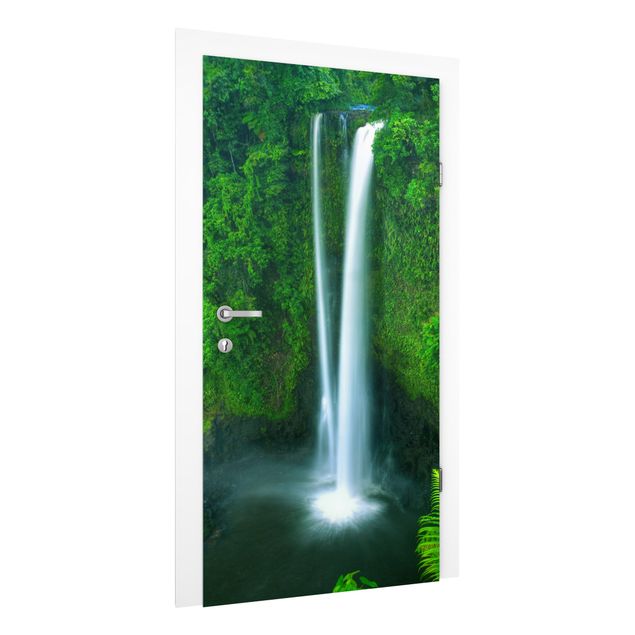 Door wallpaper - Heavenly Waterfall