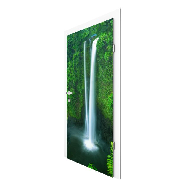 Door wallpaper - Heavenly Waterfall