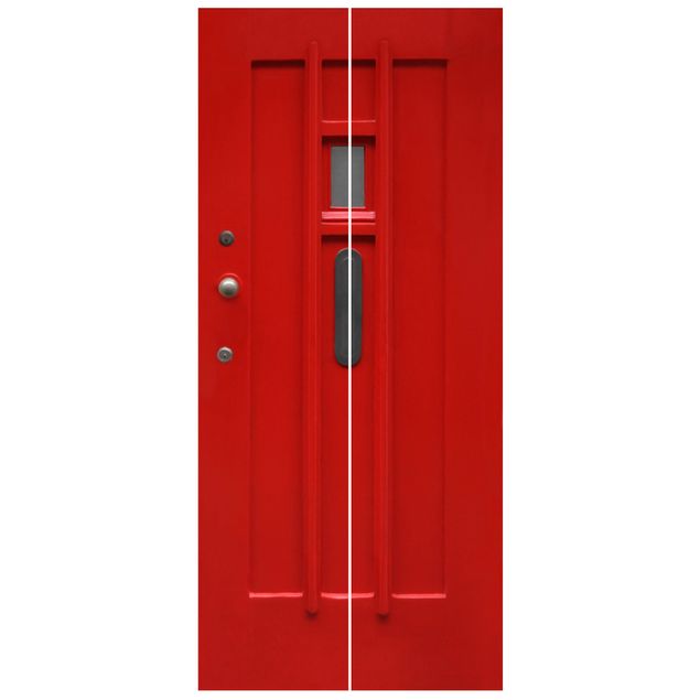 Door wallpaper - Red Door From Amsterdam