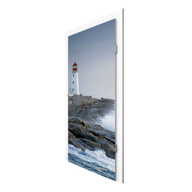 Door wallpaper - Lighthouse