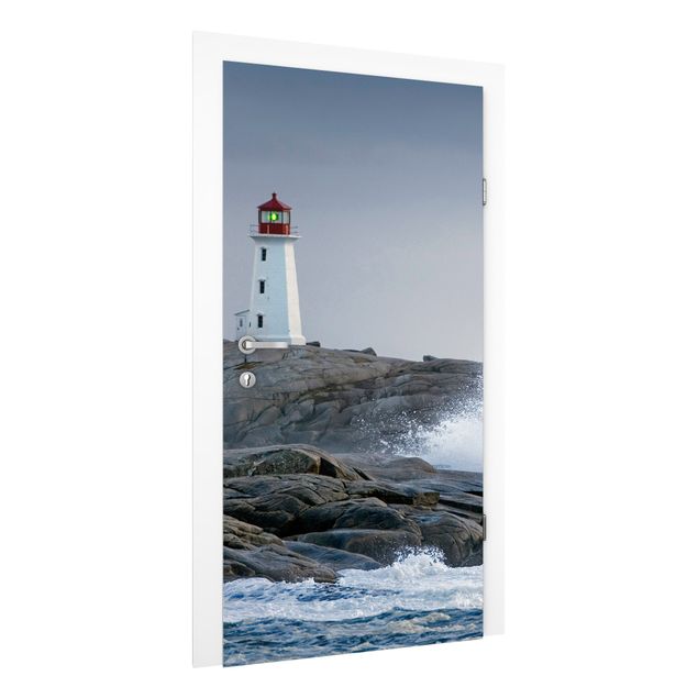 Door wallpaper - Lighthouse