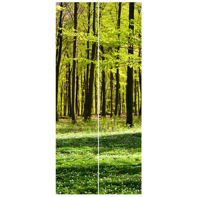 Door wallpaper - Forest Meadow