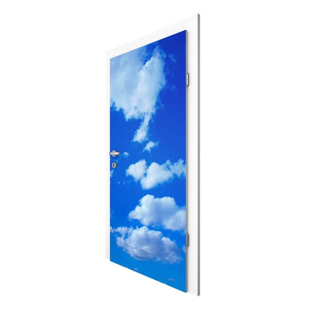 Door wallpaper - Cloudy Sky