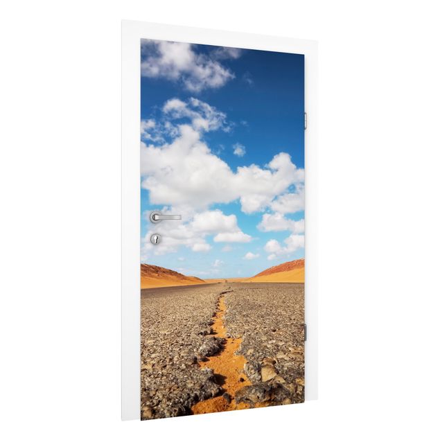 Door wallpaper - Desert Road