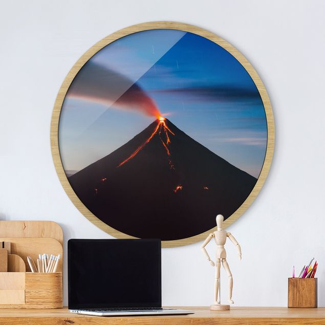 Framed prints round Volcano