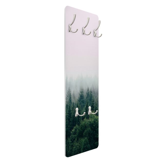 Coat rack modern - Foggy Forest Twilight