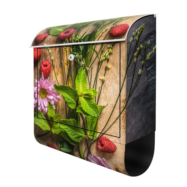 Letterbox - Flowers Raspberries Mint