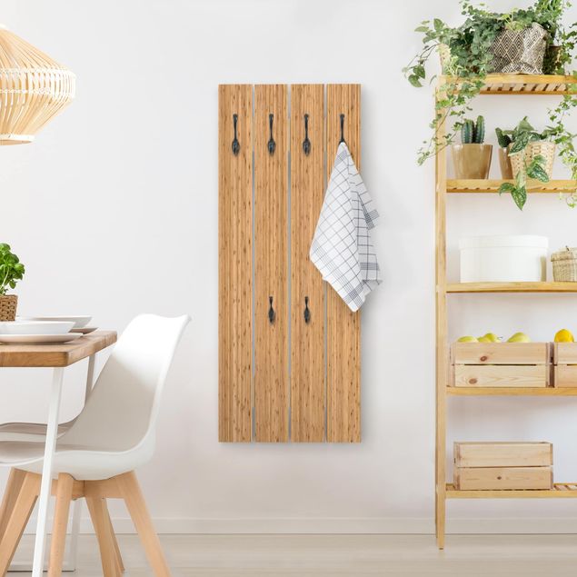 Wooden coat rack - Bamboo