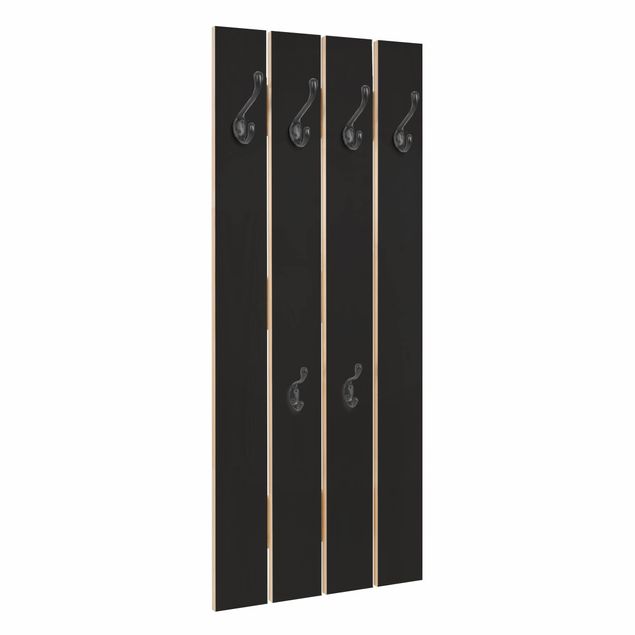 Wooden coat rack - Colour Black