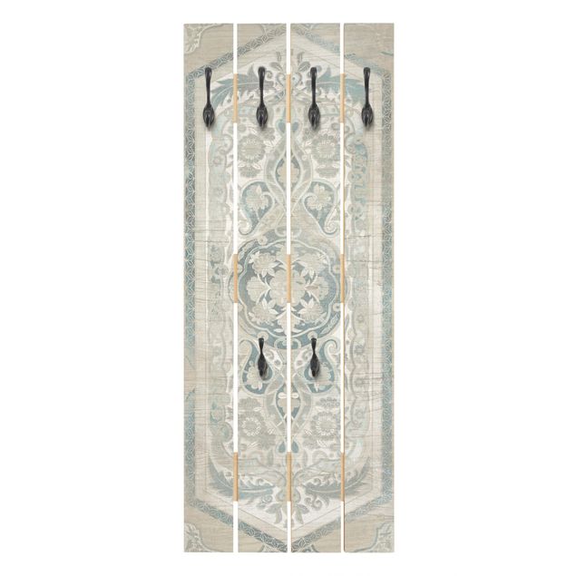 Wooden coat rack - Wood Panels Persian Vintage IV
