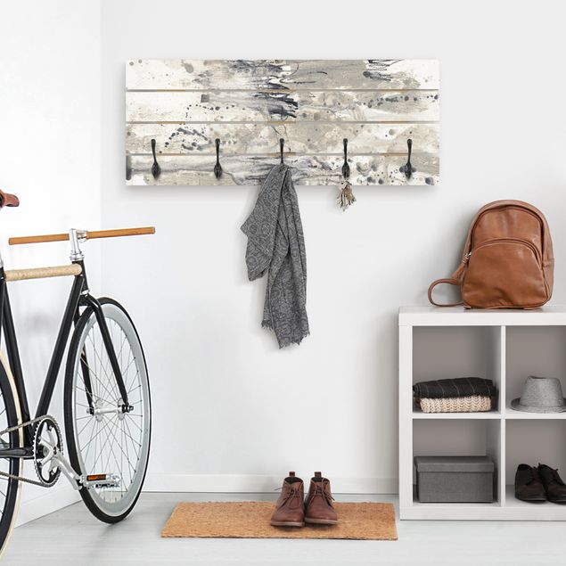 Wooden coat rack - Tribute To Taupe II