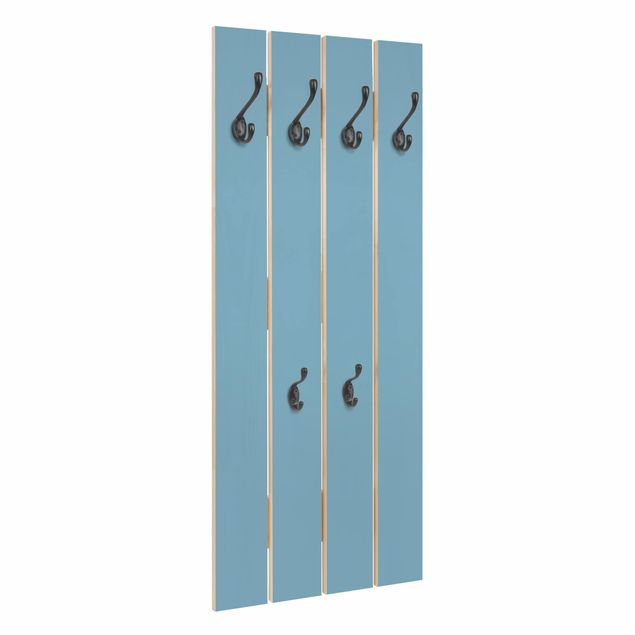 Wooden coat rack - Sea ​​Blue
