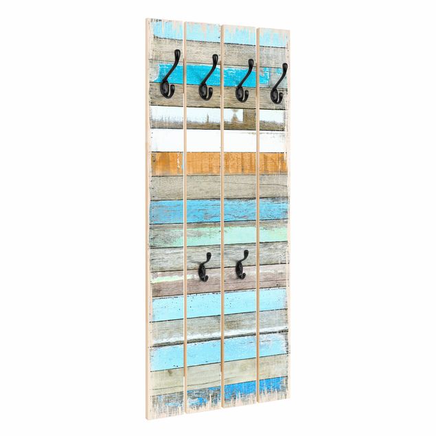 Wooden coat rack - Shelves Of The Sea