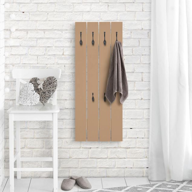 Wooden coat rack - Terracotta Taupe