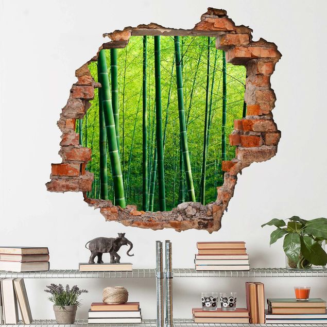 Bamboo stickers wall decor Bamboo Forest