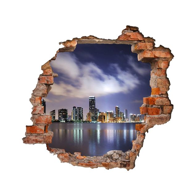 Wall stickers 3d Miami At Night