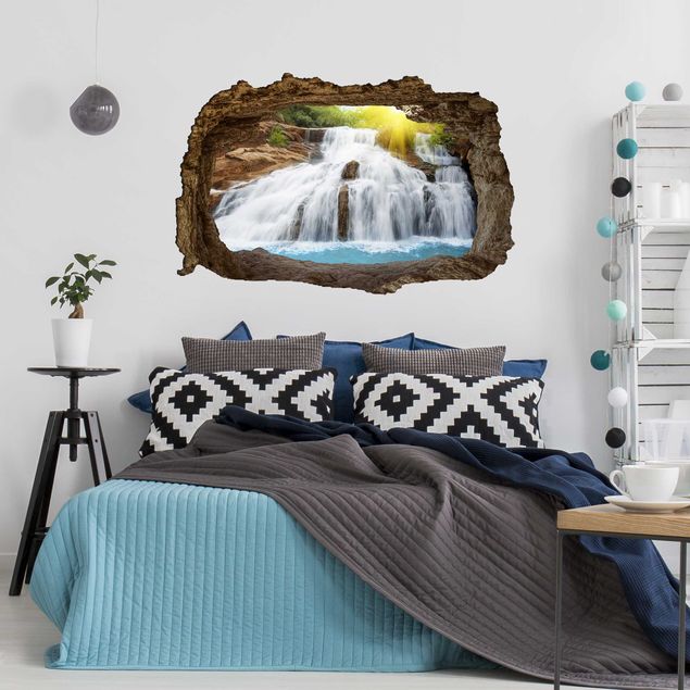 3d wall art stickers Morning In Paradise