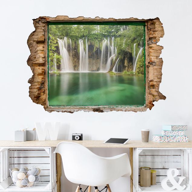 Wall stickers Waterfall Plitvice Lakes