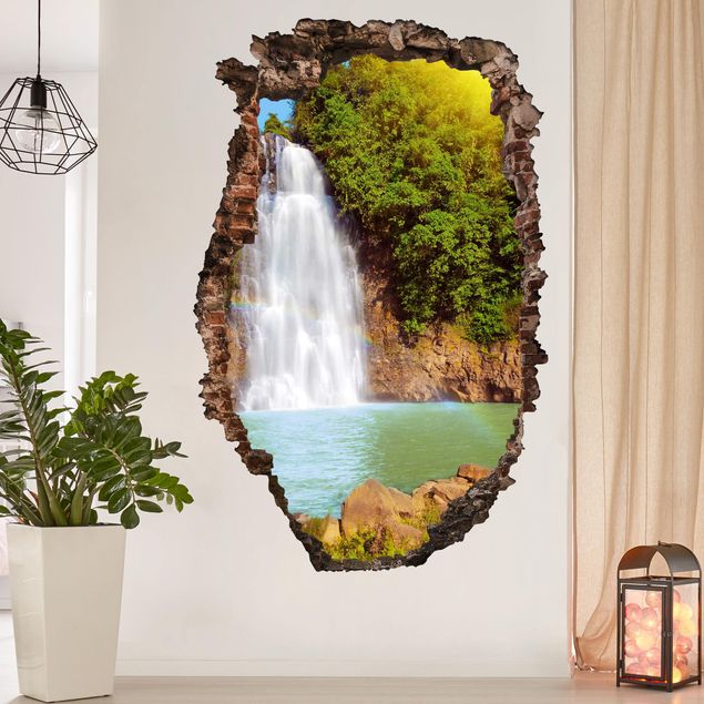 Tree wall art stickers Waterfall Romance