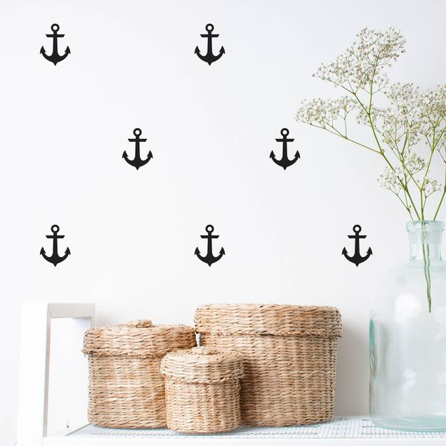 Wall stickers gecko Anchor - 50 Classic Anchors