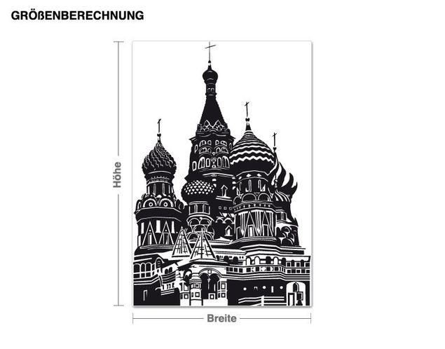 Wall sticker - Saint Basil's Cathedral