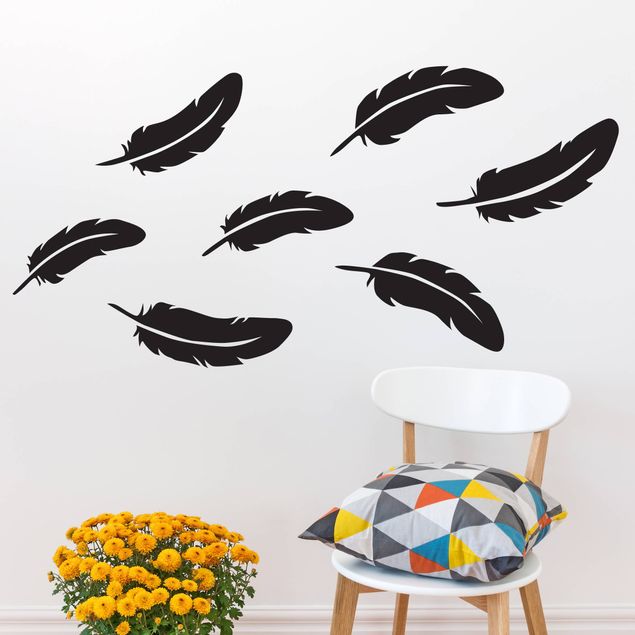 Wall stickers animals Gentle feathers