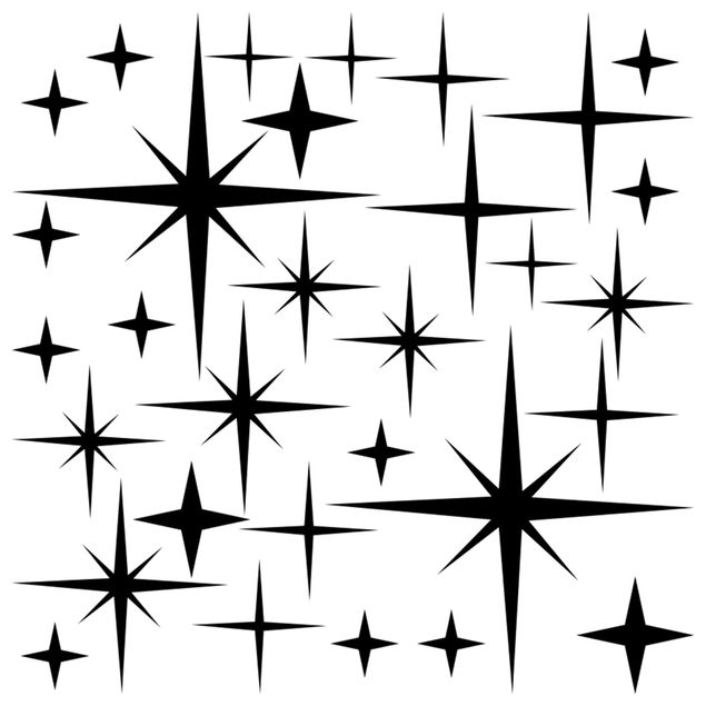 Wall decal Starry sky Set