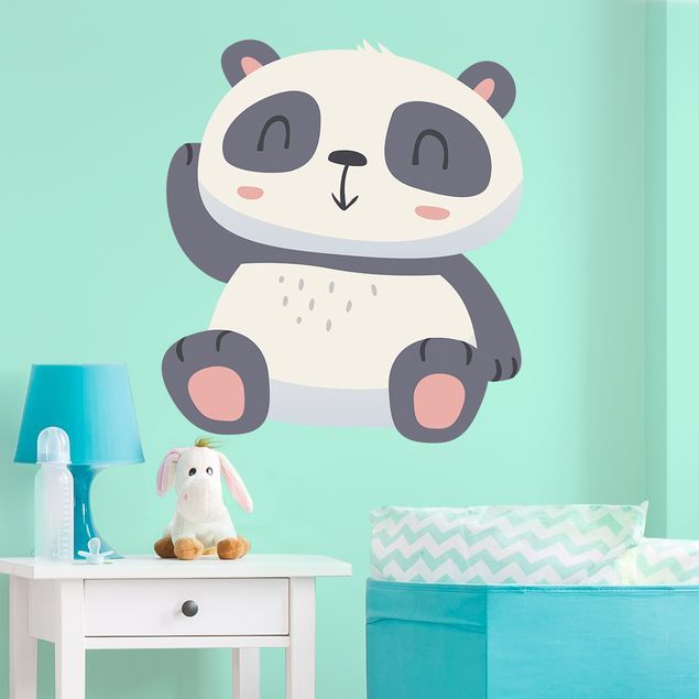 Autocolantes de parede pandas Sweet Panda