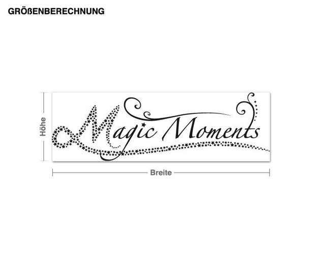 Wall sticker - Magic Moments