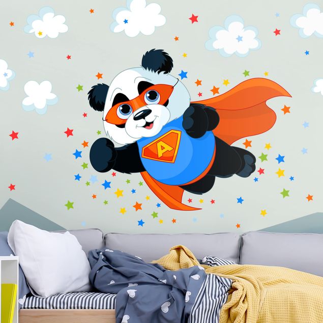 Wall stickers jungle Super Panda