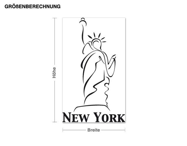 Wall sticker - New York Statue of Liberty