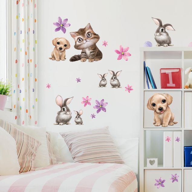 Wall sticker - Set Pets