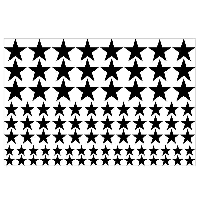 Wall sticker - 92 Stars Set