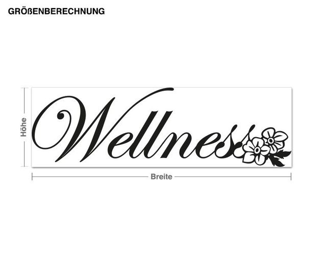 Spiritual wall art stickers Wellness Lettering